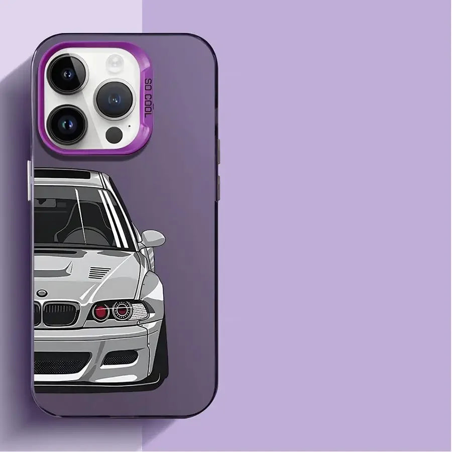 JDM Sports Car Matte Case for iPhone