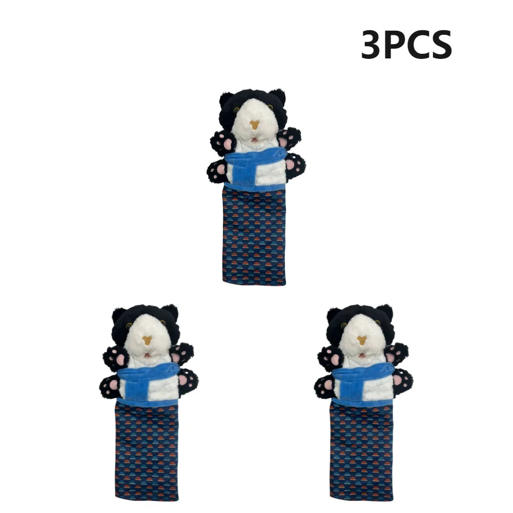 Cat Wrestler Puppet Stuffed Toy Set