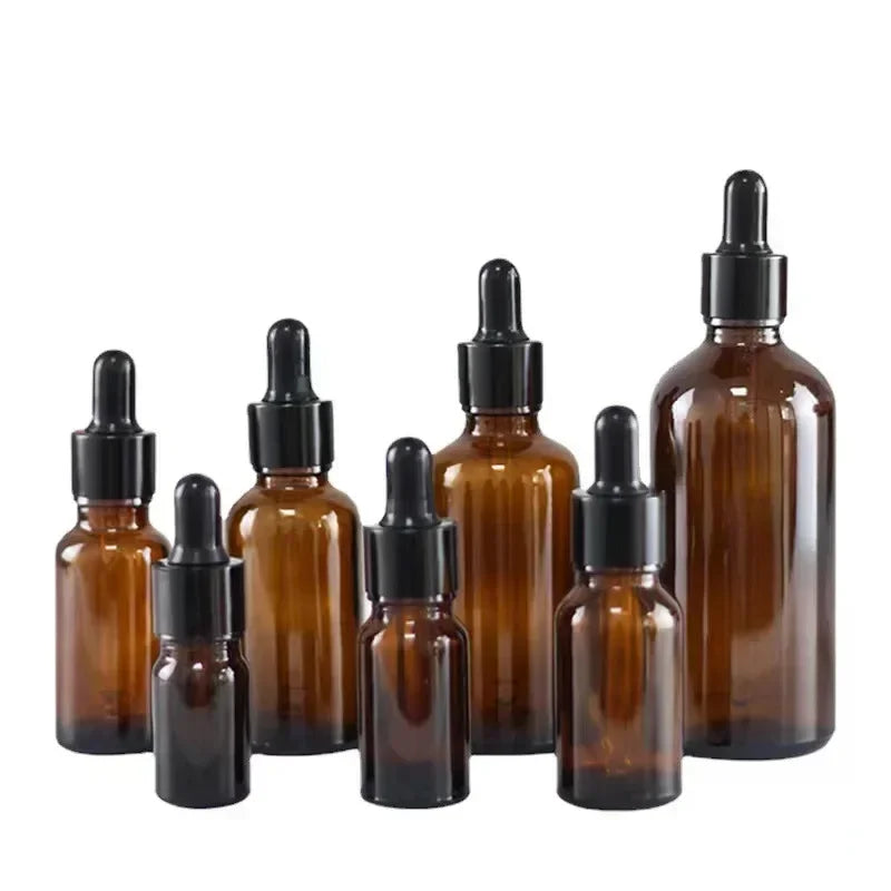 Refillable Glass Dropper Bottles Set