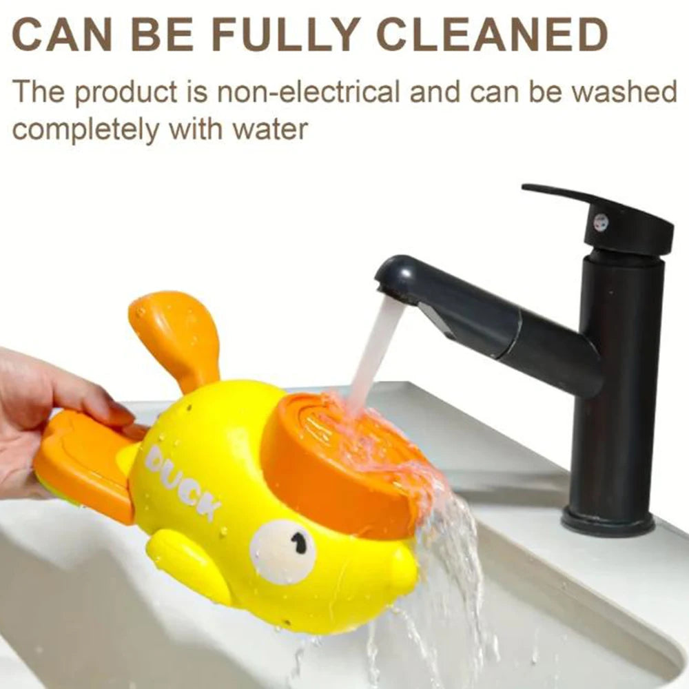 Yellow Duck Dog Puzzle Feeder Toy