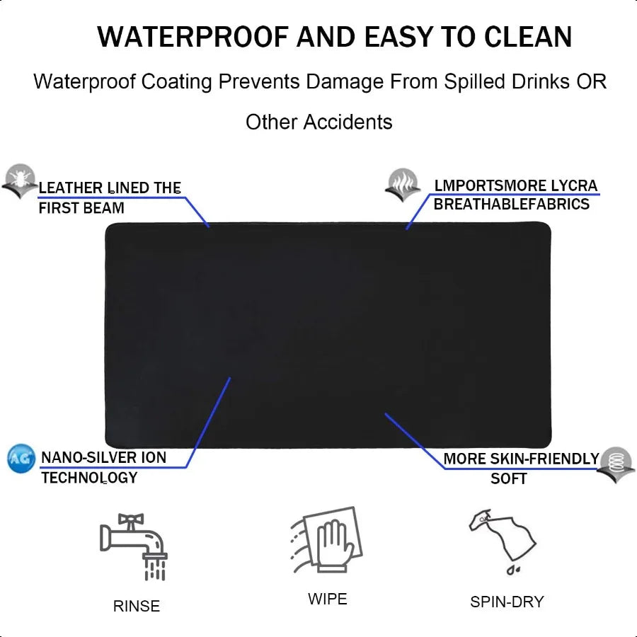 Large Waterproof XXL Gaming Mouse Pad