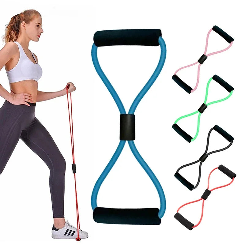 Yoga Band 8-Loop Chest Expander Rope