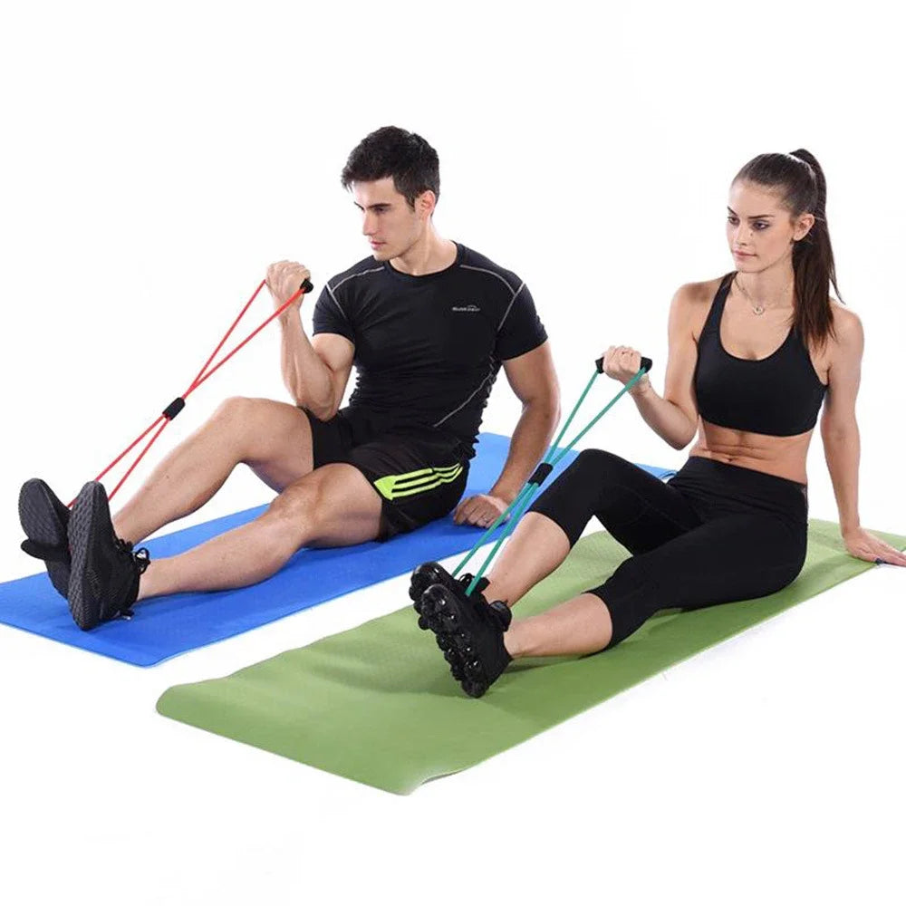 Yoga Band 8-Loop Chest Expander Rope