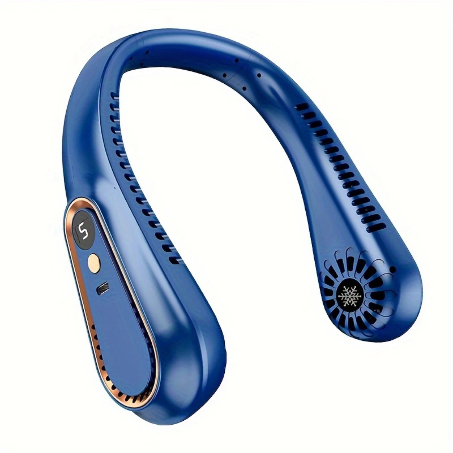 Mini Neck Fan – Bladeless & Cool