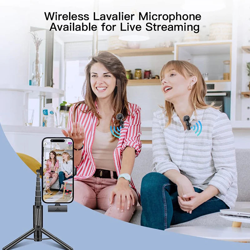Wireless Lavalier Mic for iPhone & Video