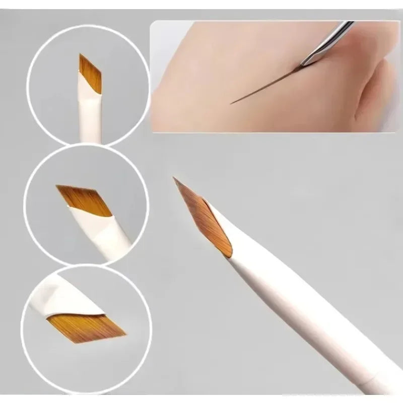 Ultra Thin Eyeliner & Eyebrow Brush Set