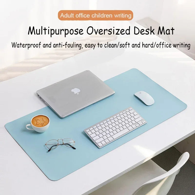 FTVAE Large PU Waterproof Desk Mat