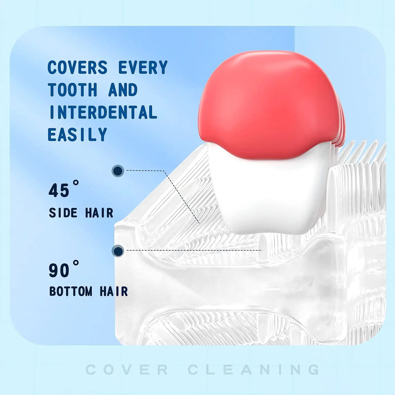 Cartoon U-Shaped Toothbrush for Kids