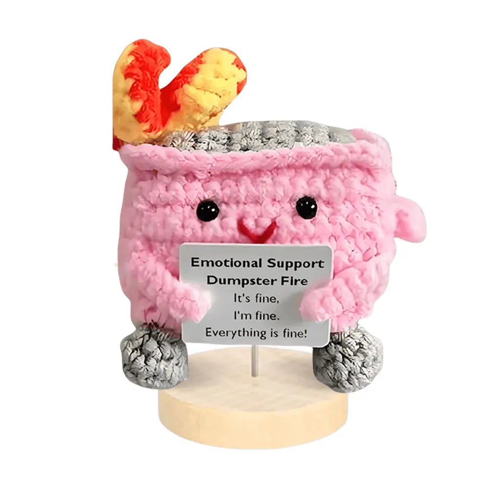 Crochet Dumpster Fire – Support Gift