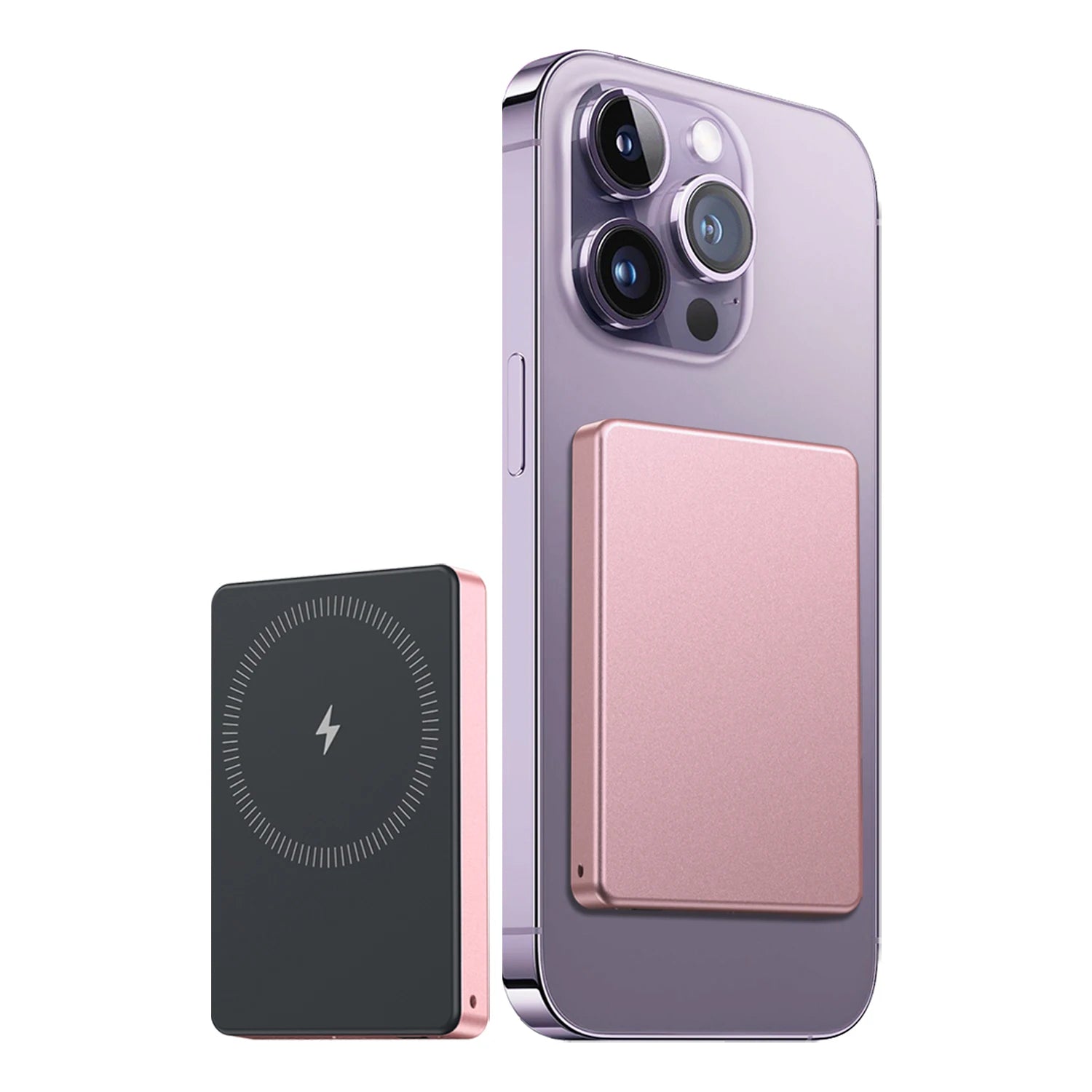 Magnetic 5000mAh Wireless Power Bank USB-C