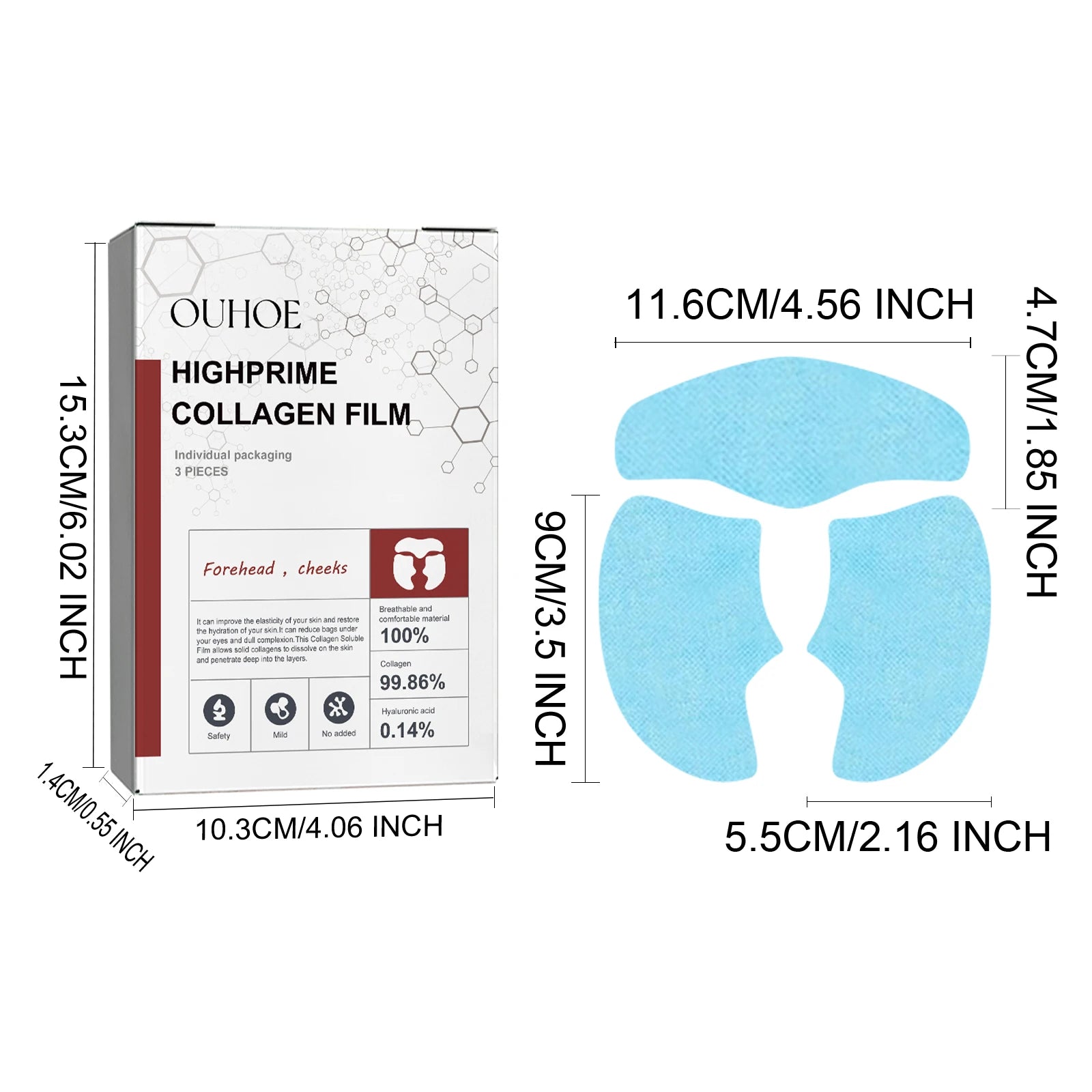 OUHOE Collagen Eye Mask – 1 Set