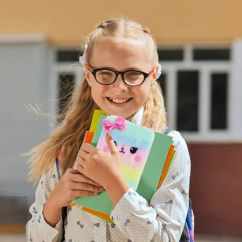 Cartoon Cat Kids Journal Notebook