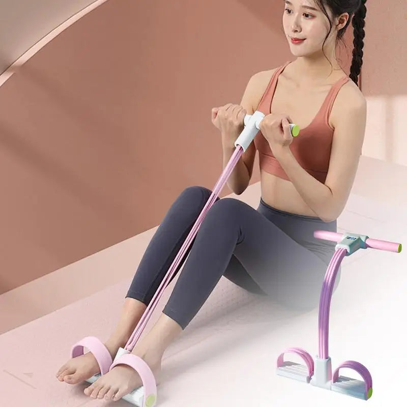 6-Tube Foot Pedal Resistance Band