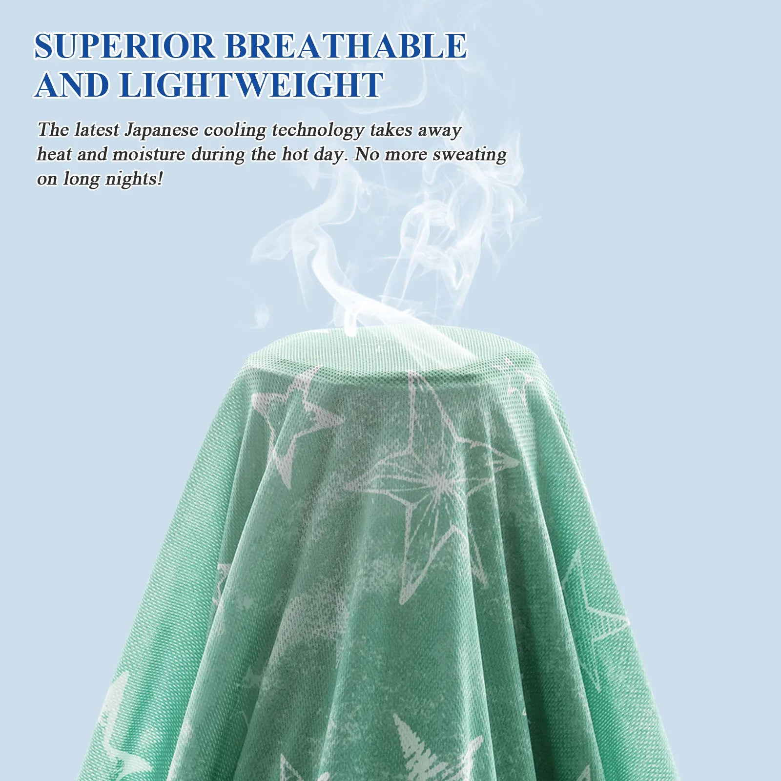 Star Print Double-Sided Cooling Blanket