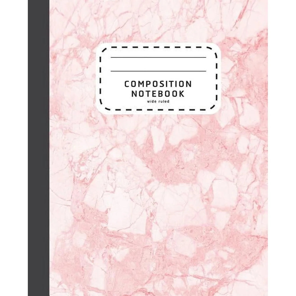 Wide Ruled Composition Notebook 100 Pages