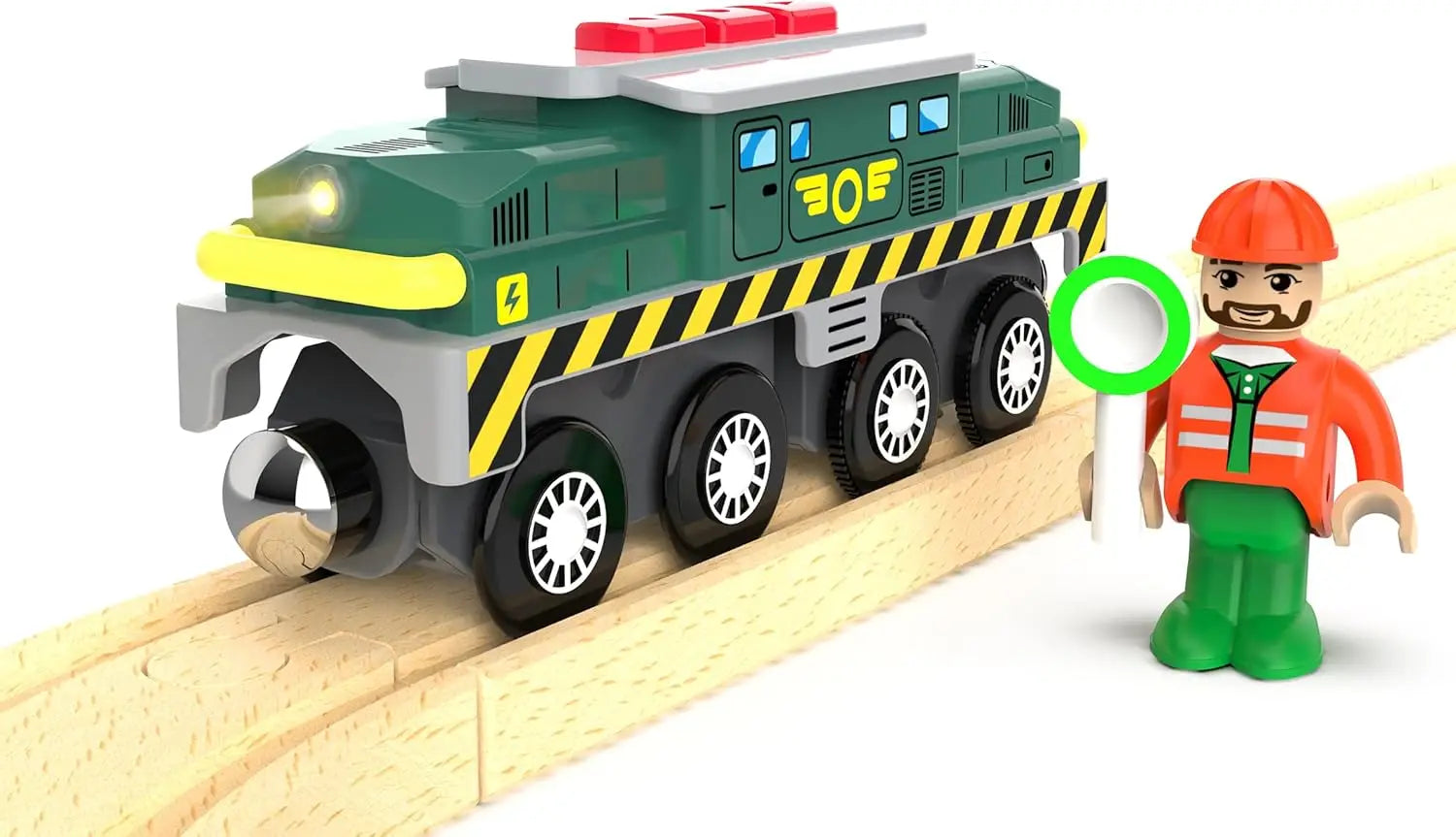 TOPMAYA Battery Operated Green Train