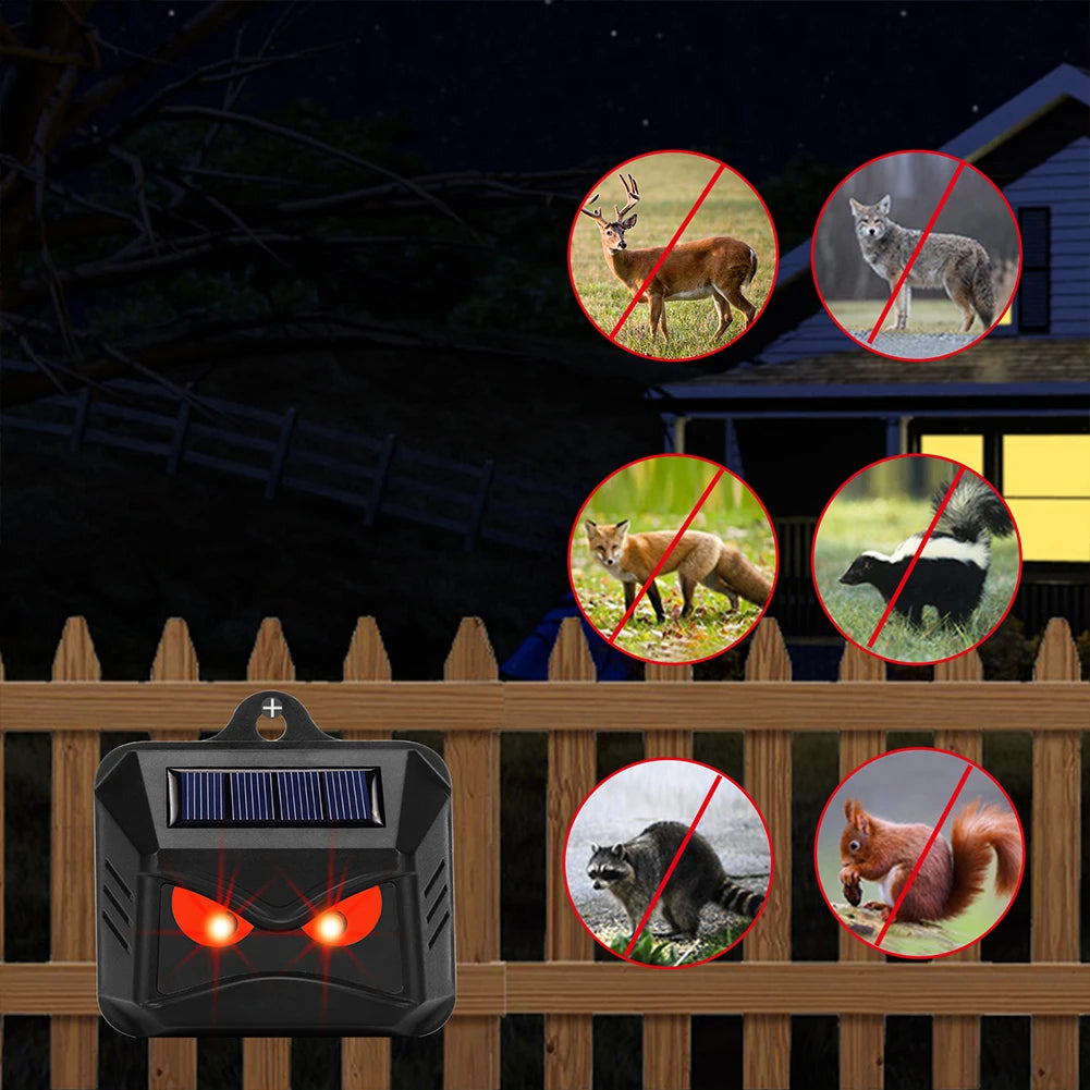 Night Animal Repeller Lights, 2 Pack