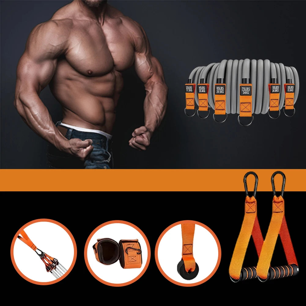 Heavy Duty Resistance Bands Set