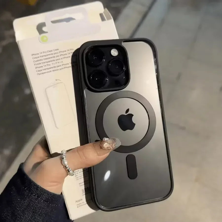 Magsafe Transparent Magnetic Case