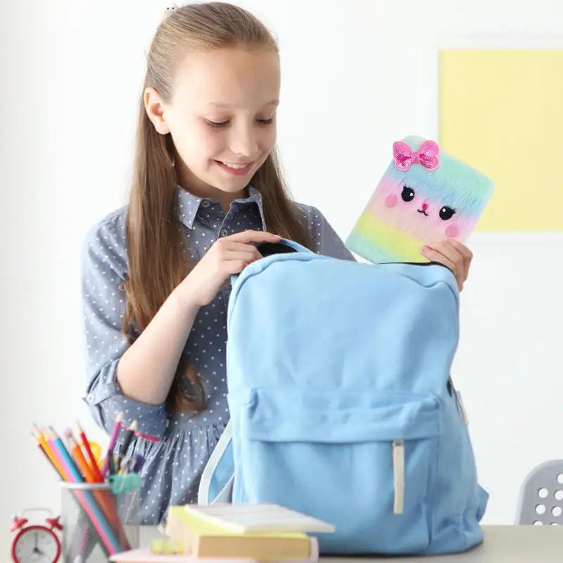 Cartoon Cat Kids Journal Notebook