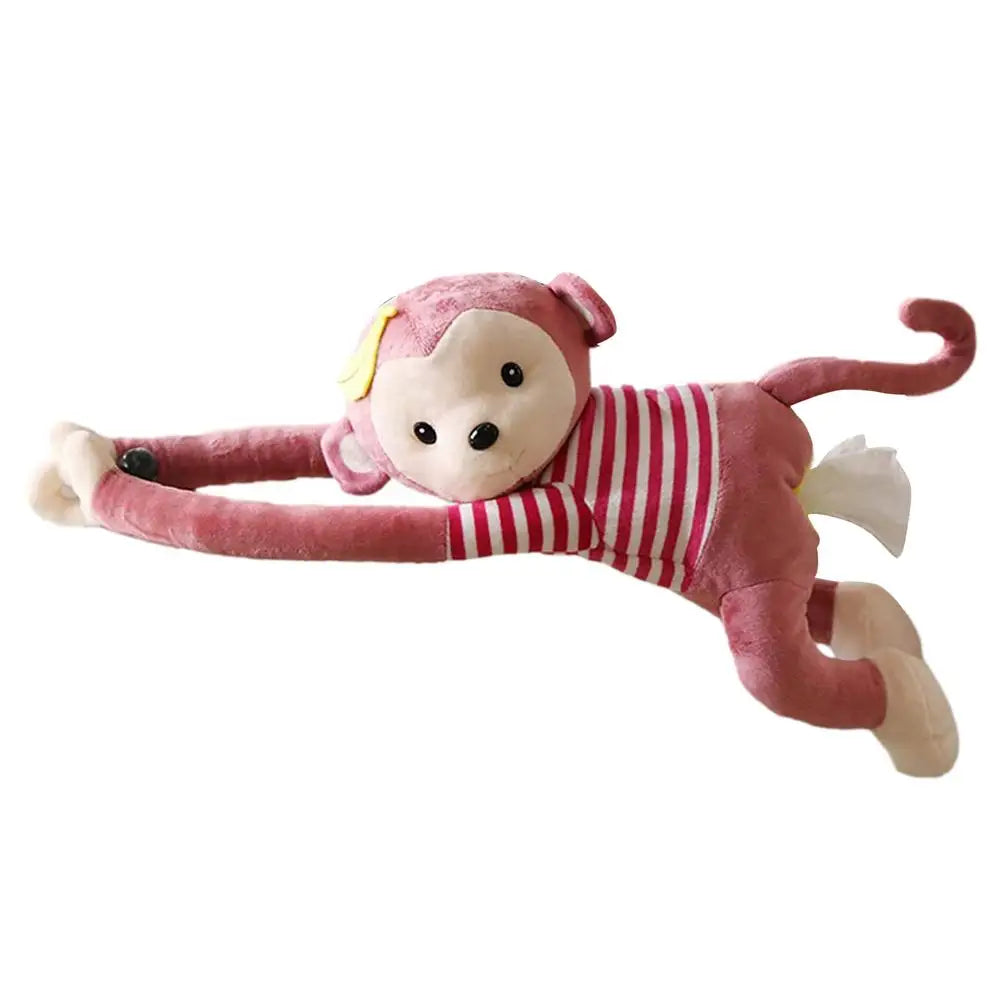 Cute Cartoon Monkey Tissue Box Cover