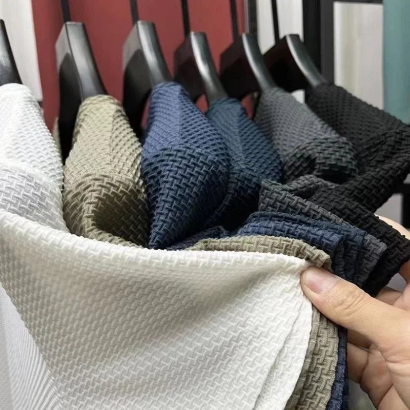 Summer Men’s Ice Silk Quick-Dry Tee