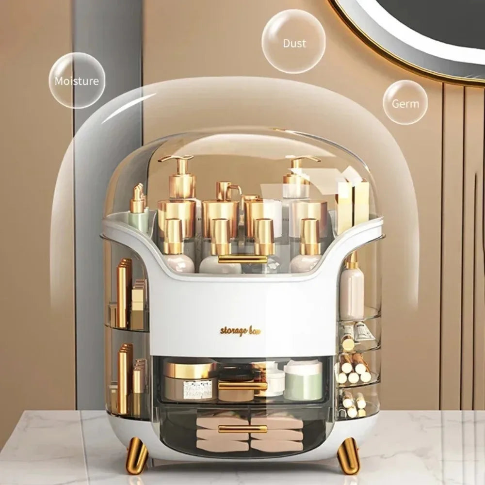 Transparent Makeup Jewelry Organizer Box