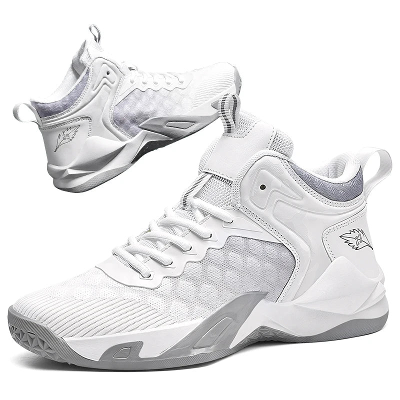 Men's Breathable Non-Slip Basketball Sneakers