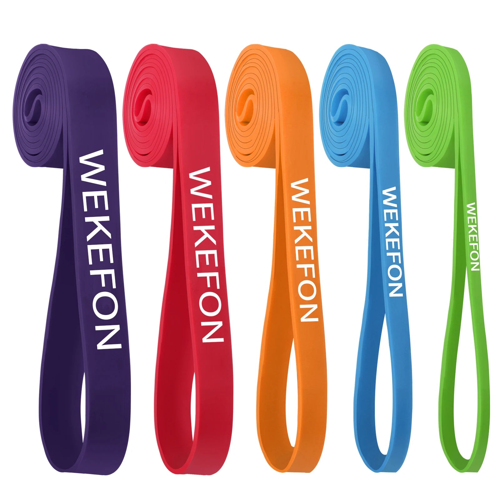 5PC Heavy Duty Pull-Up Bands Set