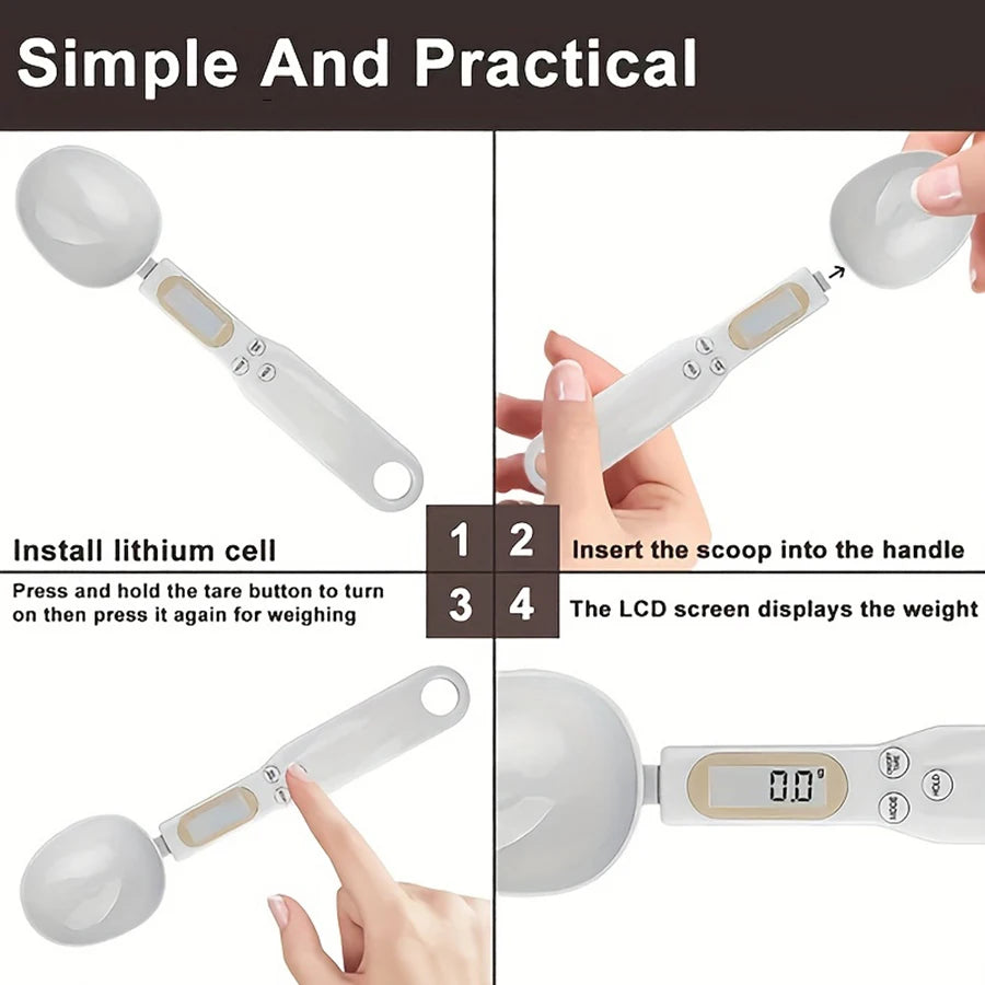 Digital Measuring Spoon Scale 500g/0.1g