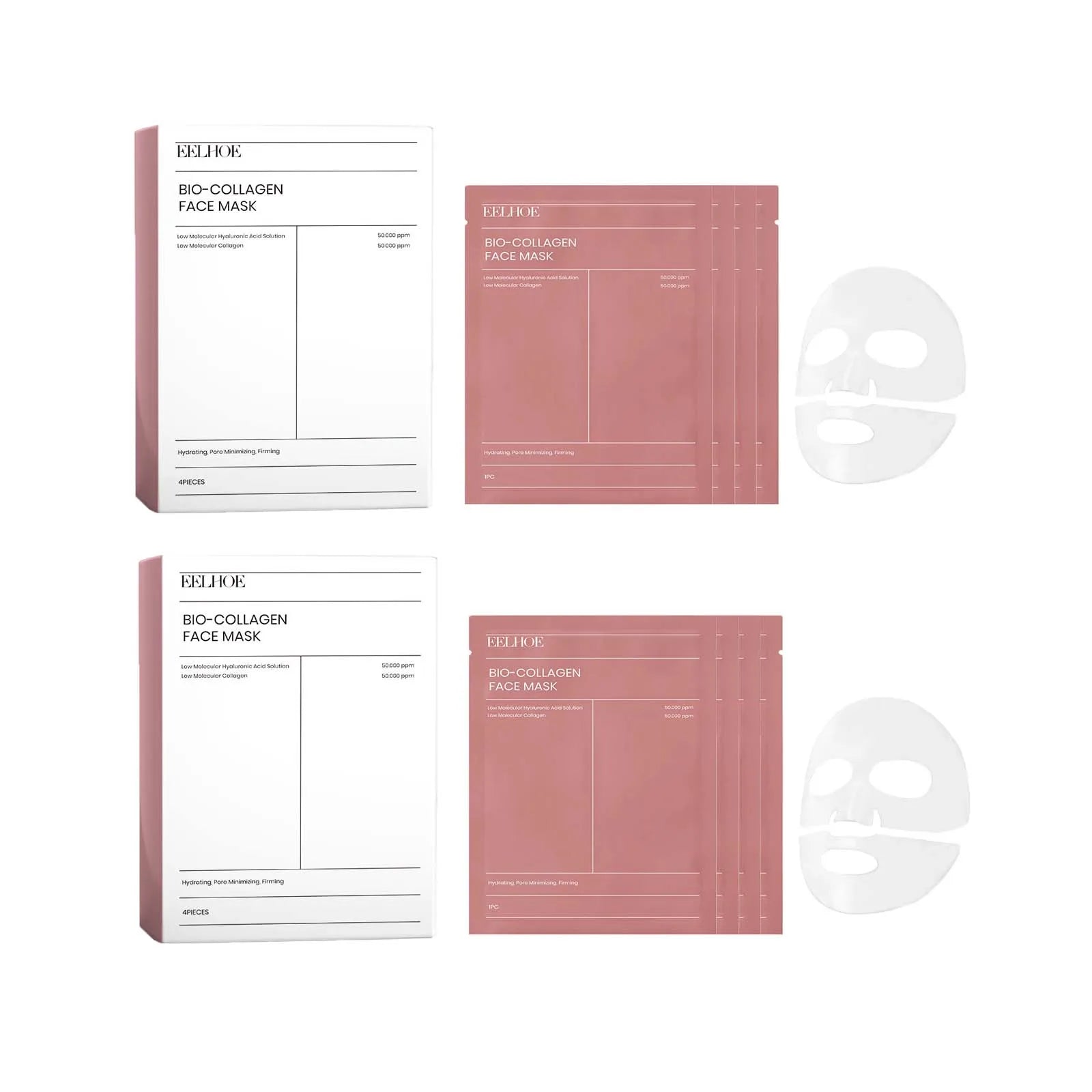 Bio Collagen Hydrating Face Mask Set