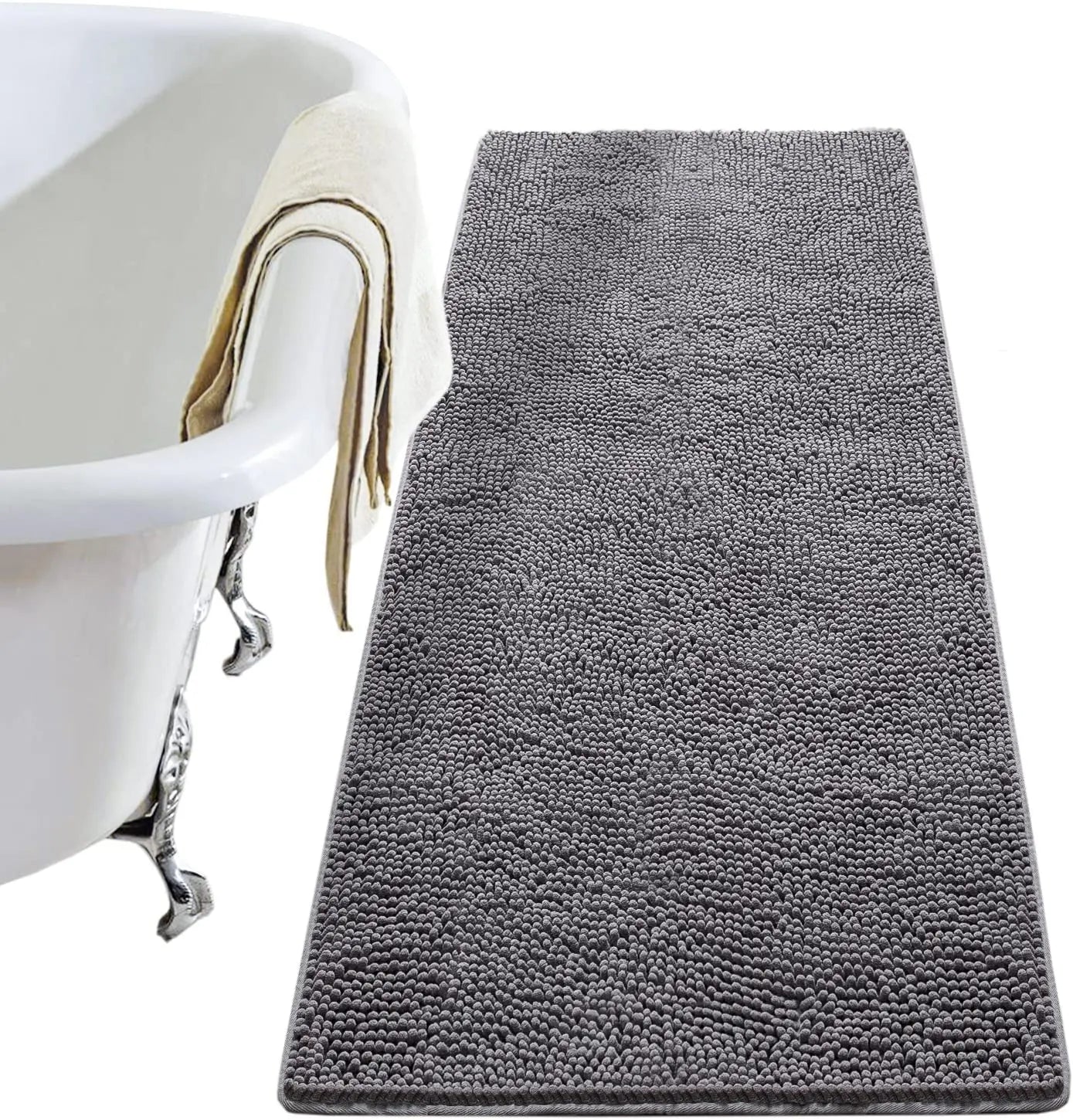 Soft Plush Non Slip Bath Mat Rug