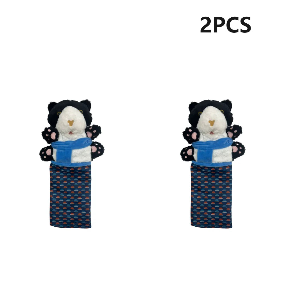 Cat Wrestler Puppet Stuffed Toy Set