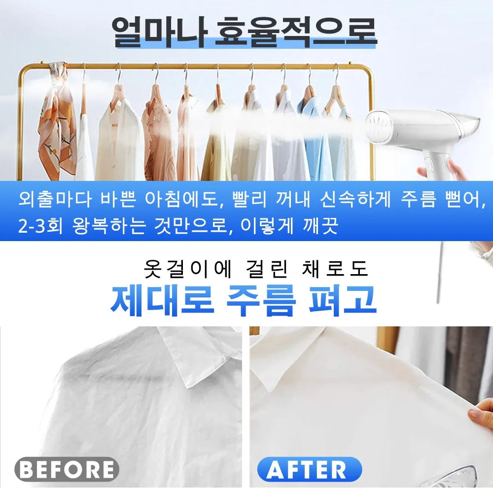 2-Way Folding Portable Steam Iron