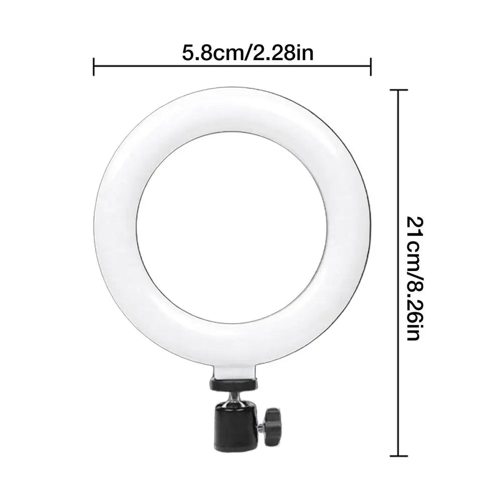 USB Selfie Ring Light with Tripod & Remote