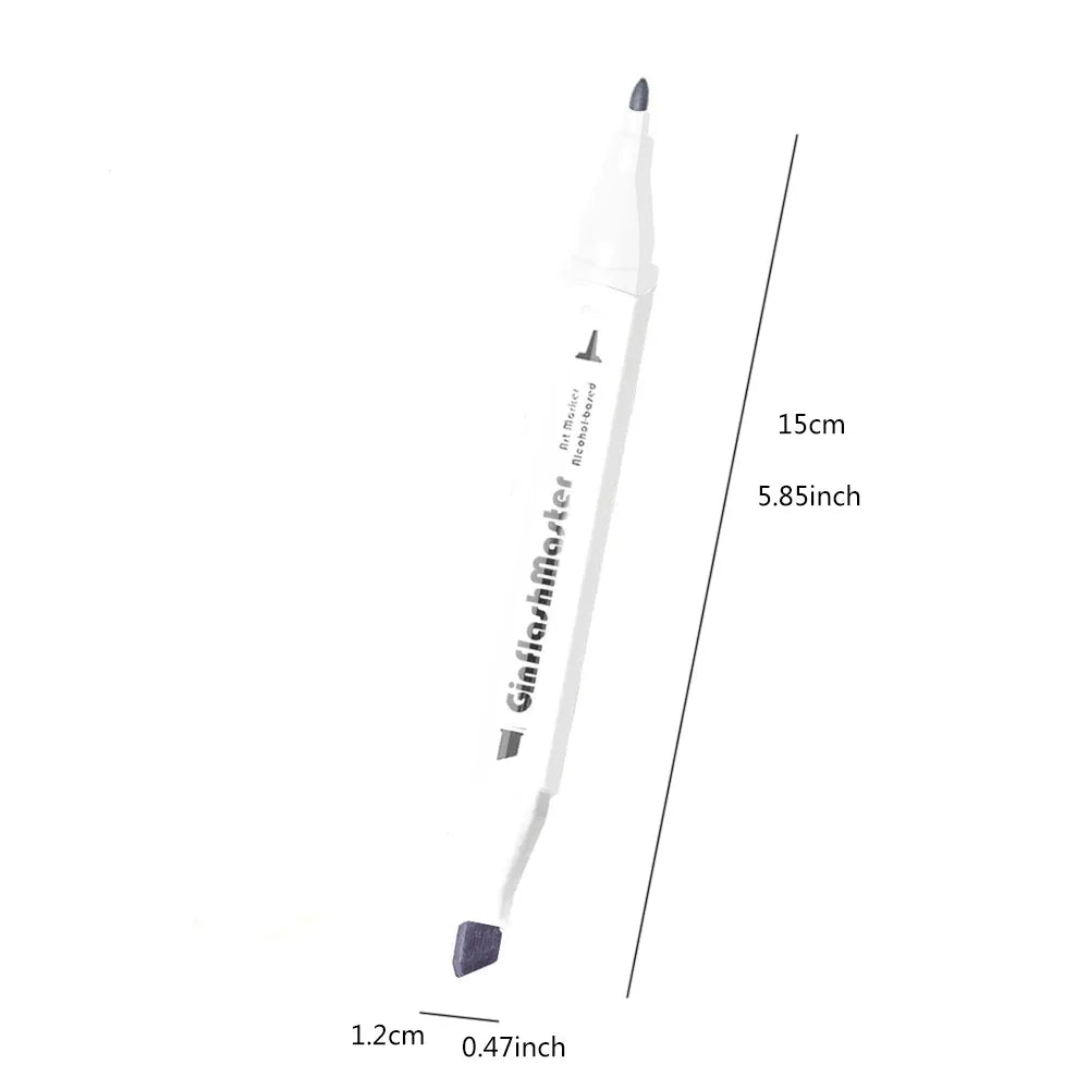 Art Marker Gray Tones Brush Pen