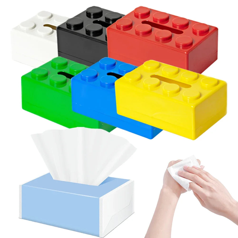 Building Block Tissue Storage Box