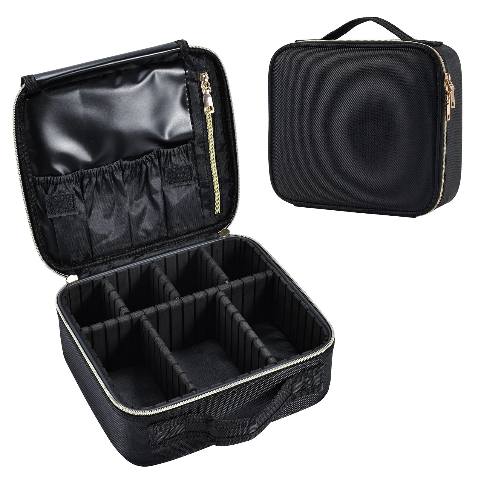 Pro Makeup & Brush Travel Organizer