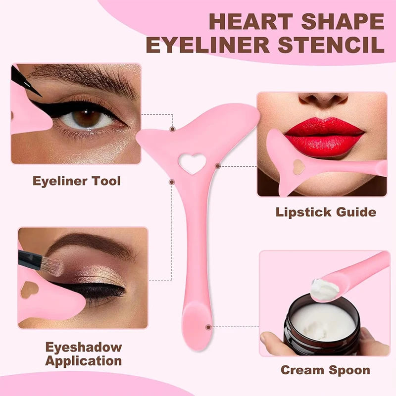 Silicone Winged Eyeliner & Lip Aid Tool