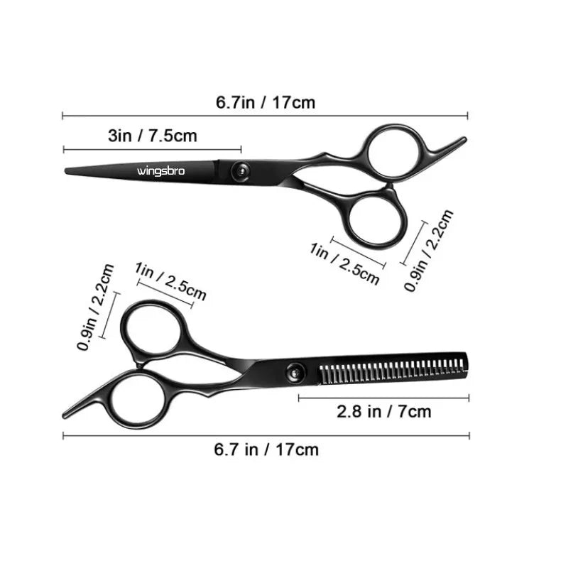 Professional Barber Hairdressing Scissors 6