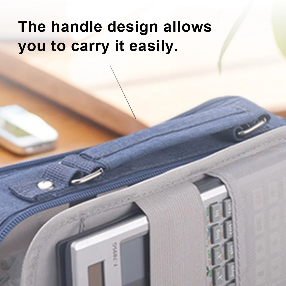 Multifunction Pencil Bag with Handle Case