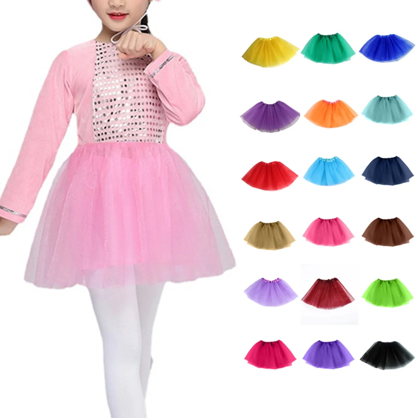 Baby Girl Tulle Tutu Pettiskirt
