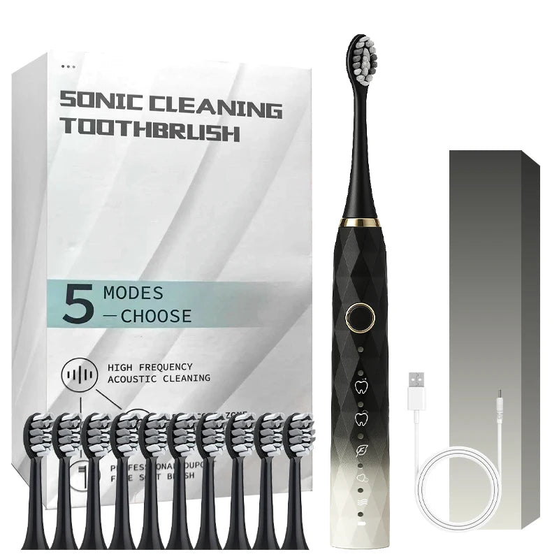 Electric Rotary Waterproof Toothbrush