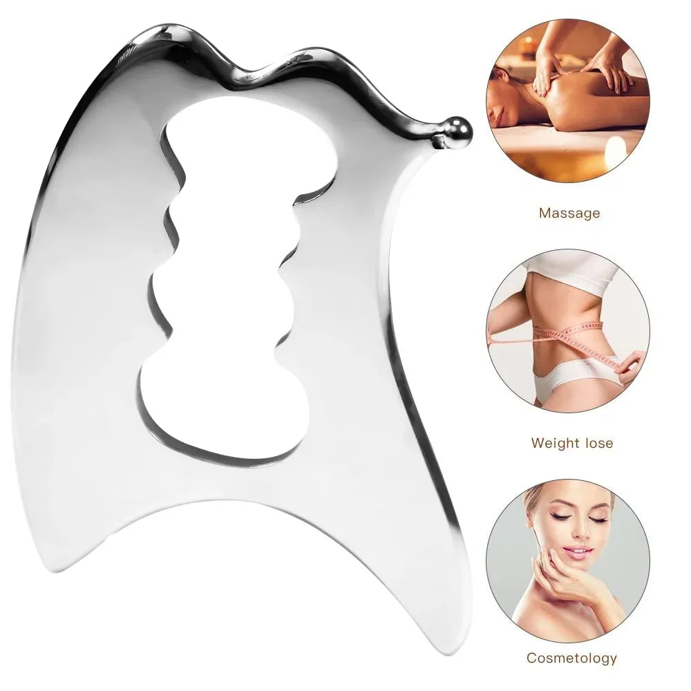 Stainless Steel Gua Sha Scraper Tool