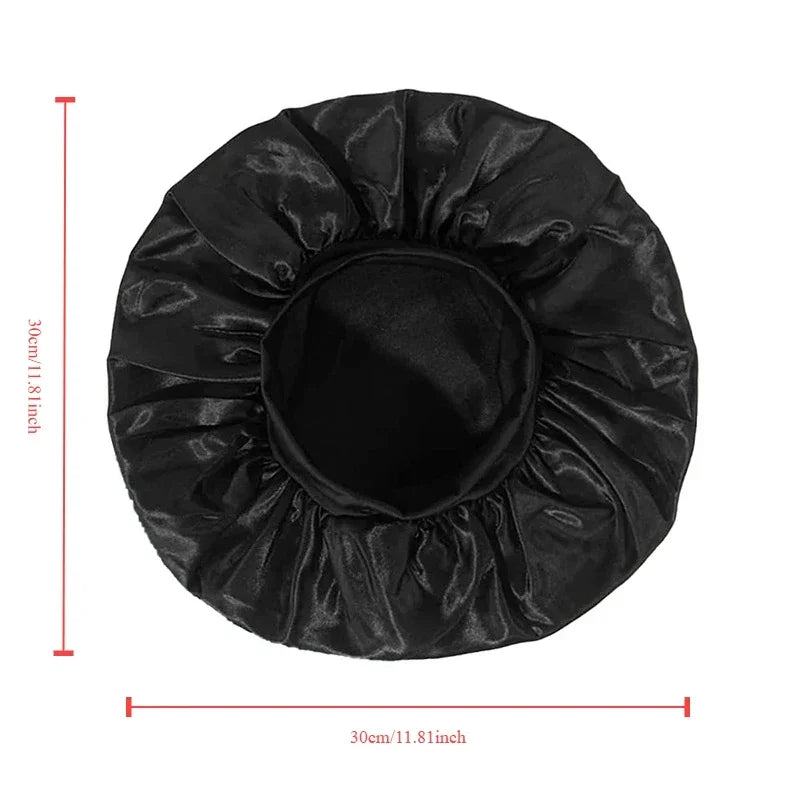 Soft Silk Nightcap Hair Care Bonnet