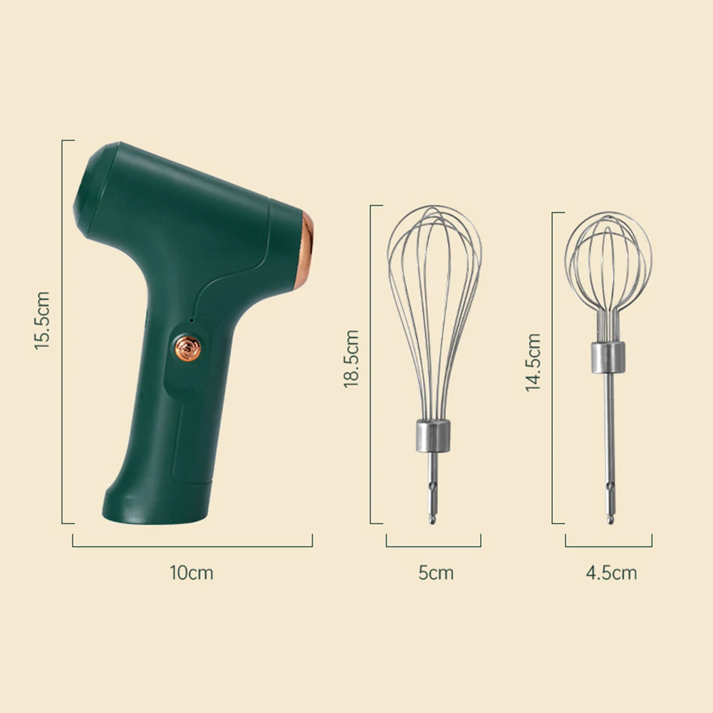 Cordless Electric Kitchen Hand Mixer
