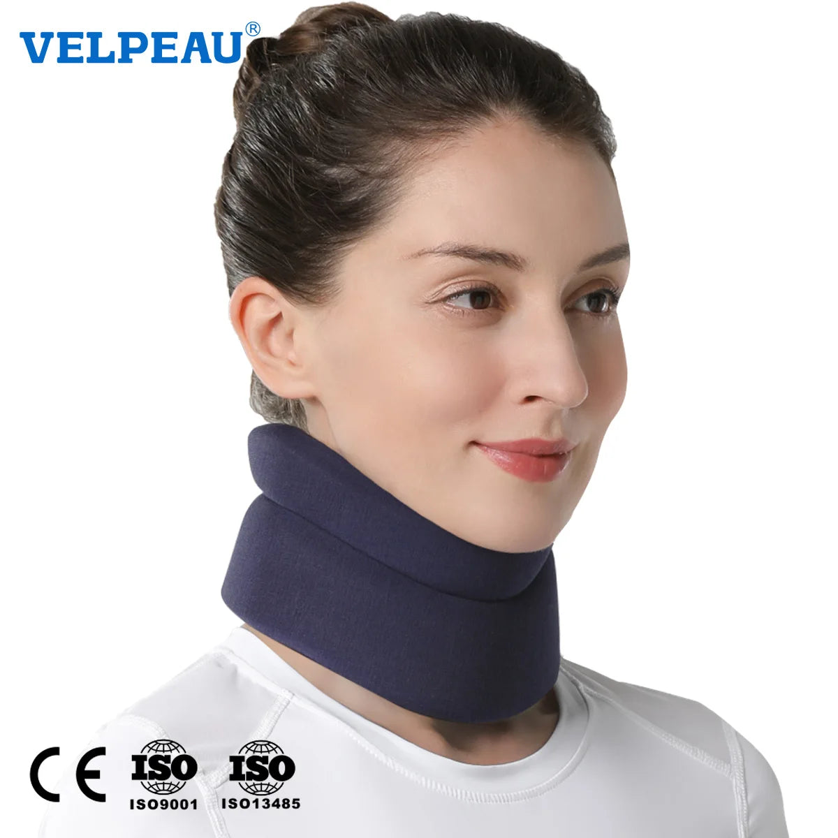 VELPEAU Adjustable Foam Neck Brace