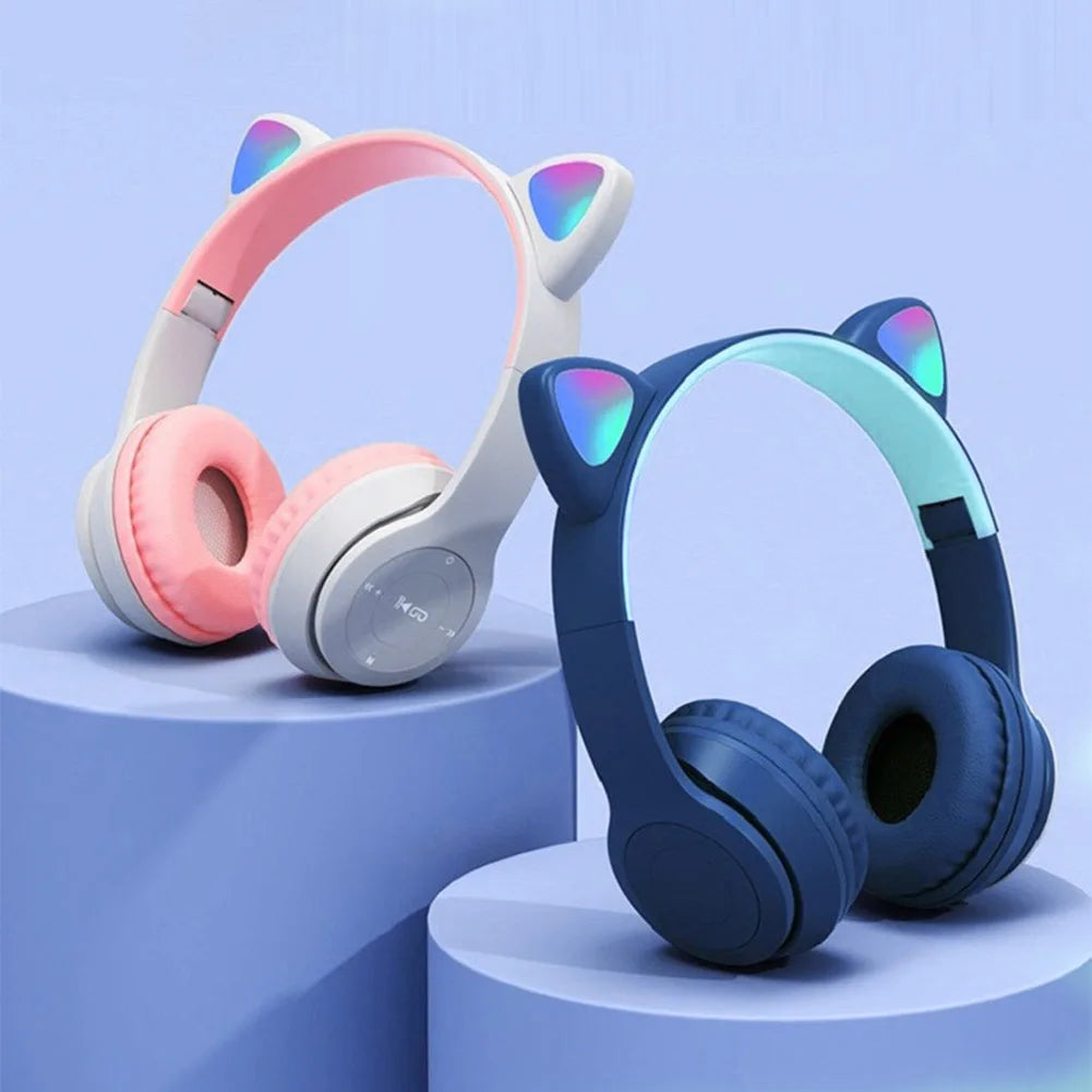 Wireless Cat Ear Bluetooth Headphones