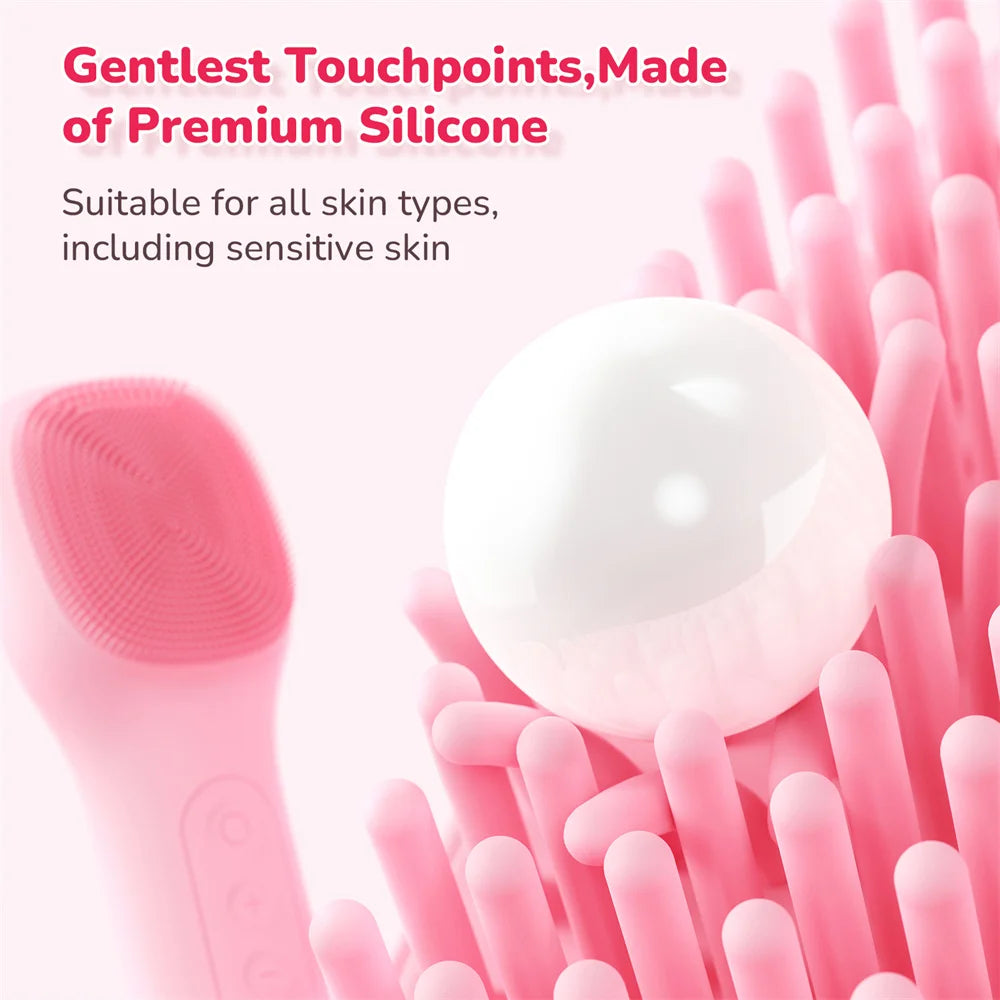 Waterproof Silicone Facial Cleansing Brush