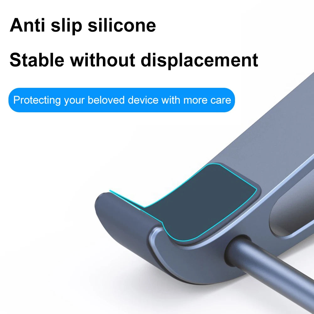 2-in-1 Vertical Laptop Support Stand